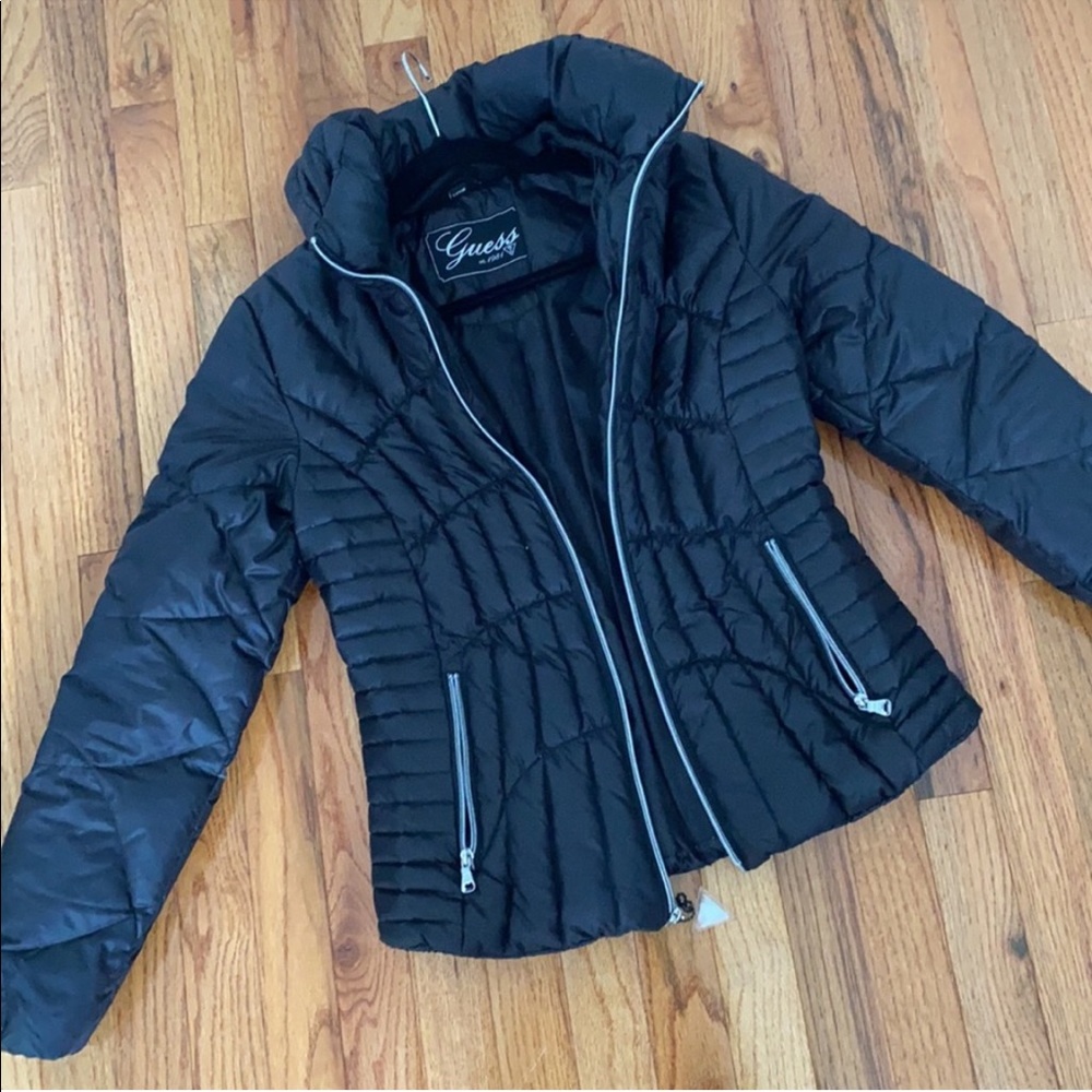 Like NEW Guess Black Puffer Jacket